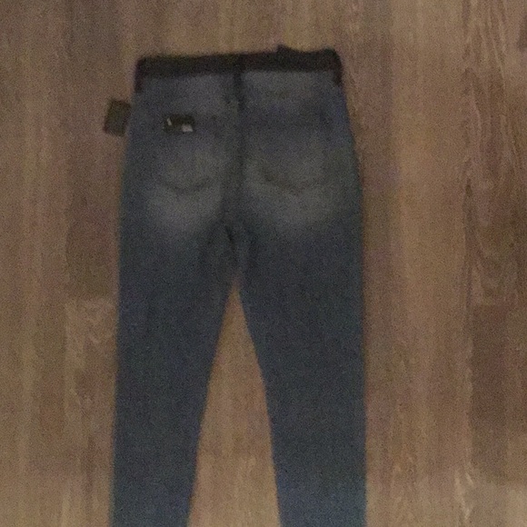 Snapped Cargo Jean Deeper Down Mixed Skinny Jean - Picture 7 of 7